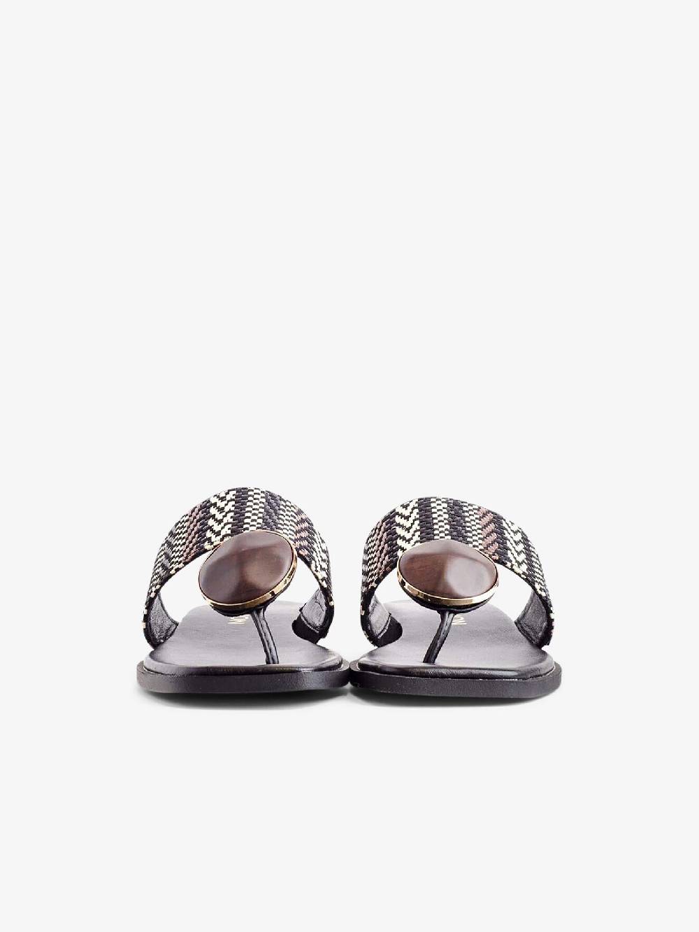 NOA HARMON Sandali bassi Margot 9226 donna rafia bianco Fino Al -60%