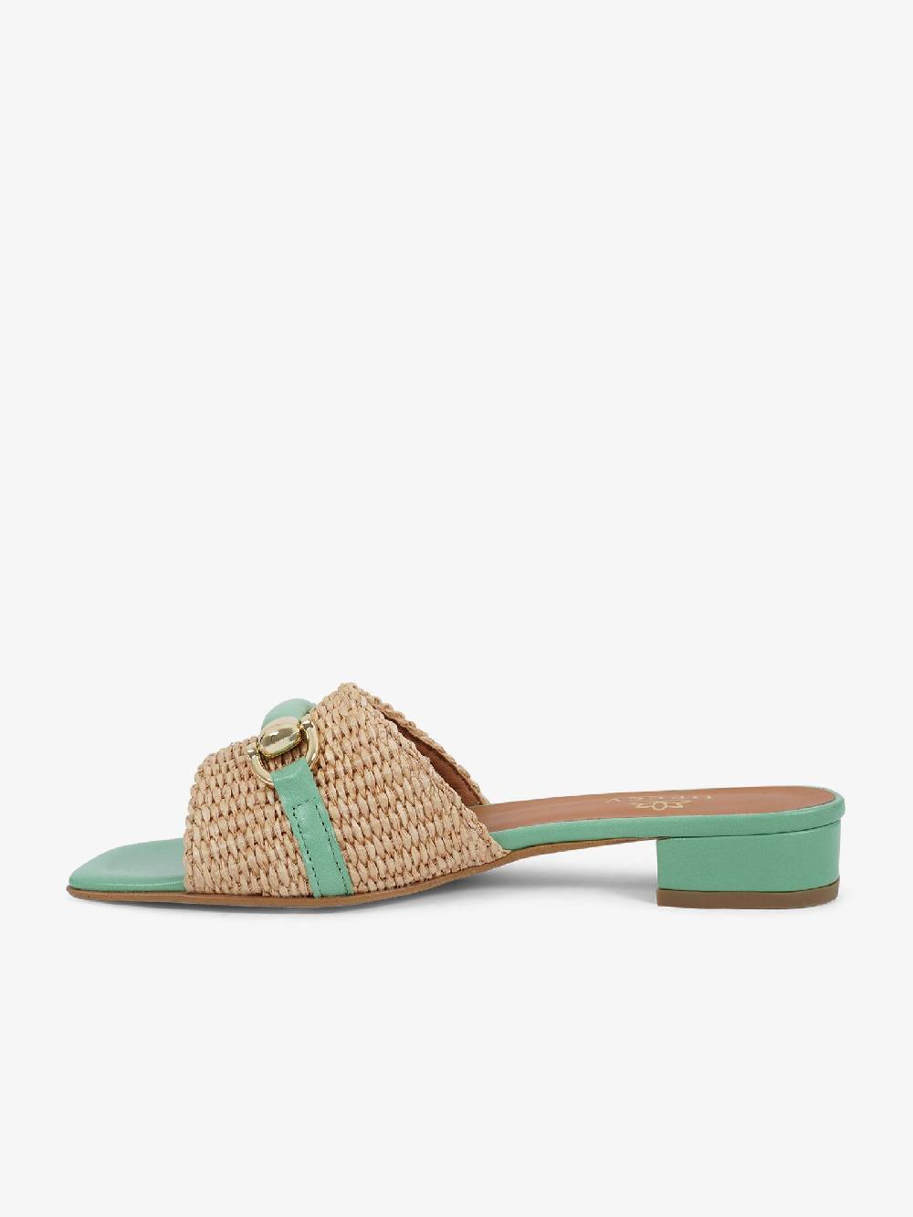 HESSY Sandali con tacco TACCO 10 720 donna rafia verde Shopping Online