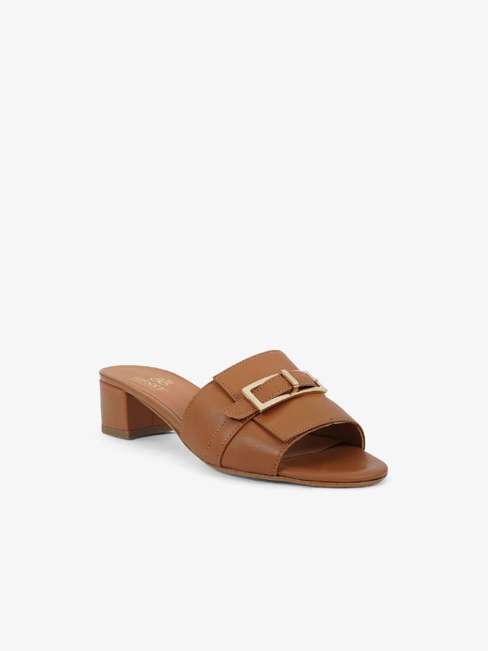HESSY Sandali con tacco TACCO 20 5050 donna pelle marrone Presa