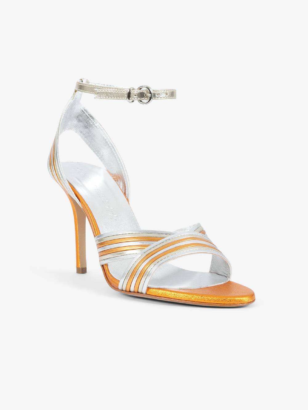 MARC ELLIS Sandali con tacco CYGNUS donna pelle arancione Offerte
