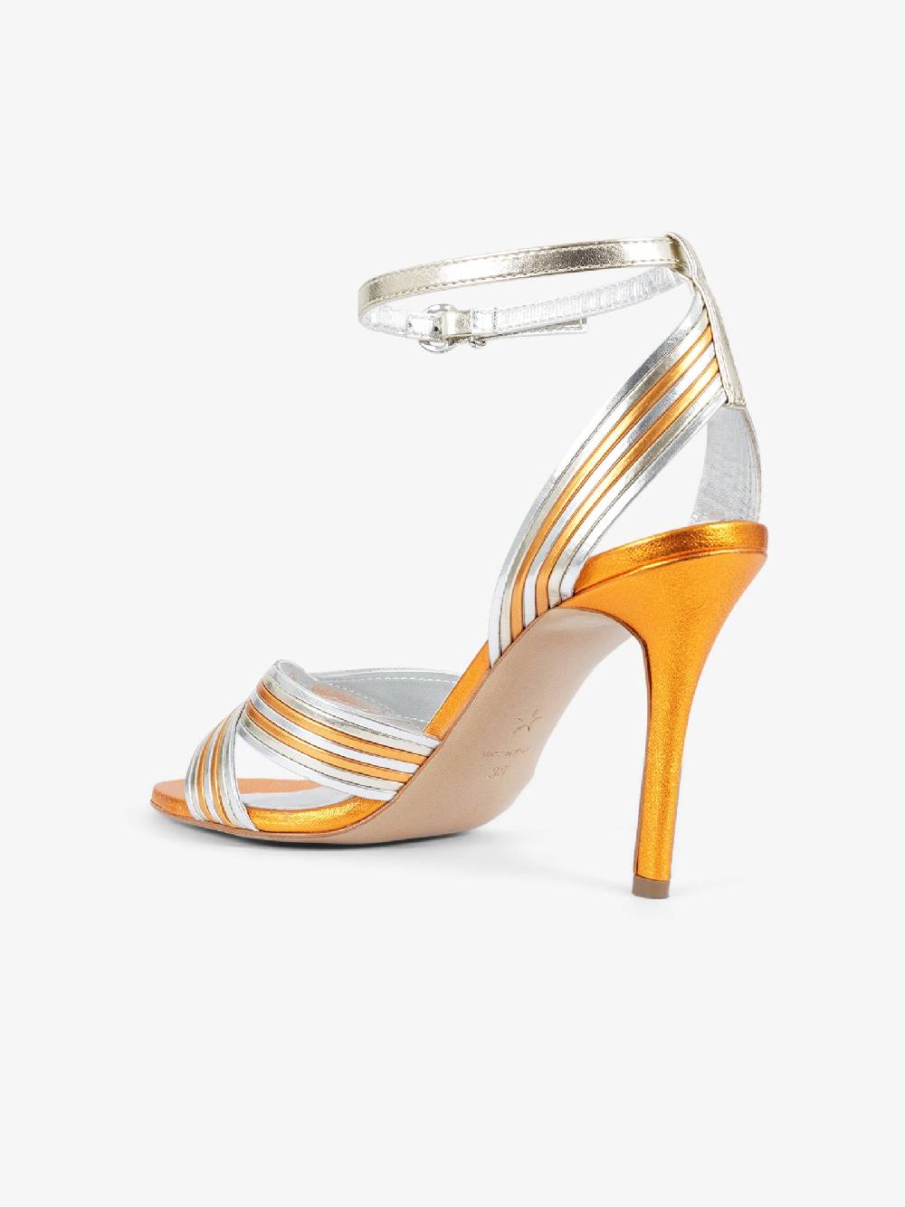 MARC ELLIS Sandali con tacco CYGNUS donna pelle arancione Offerte