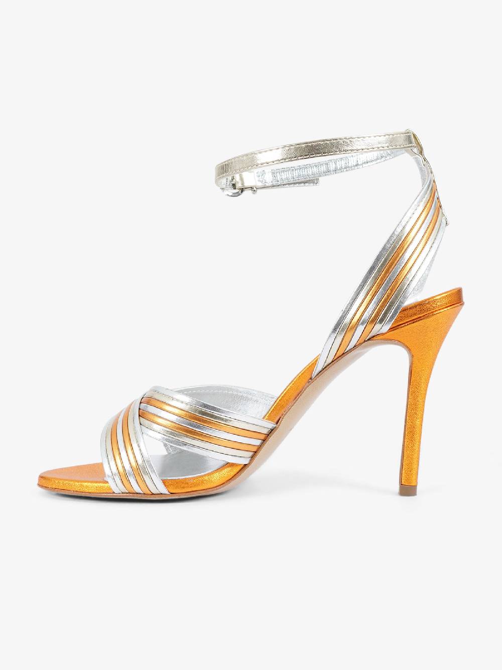 MARC ELLIS Sandali con tacco CYGNUS donna pelle arancione Offerte