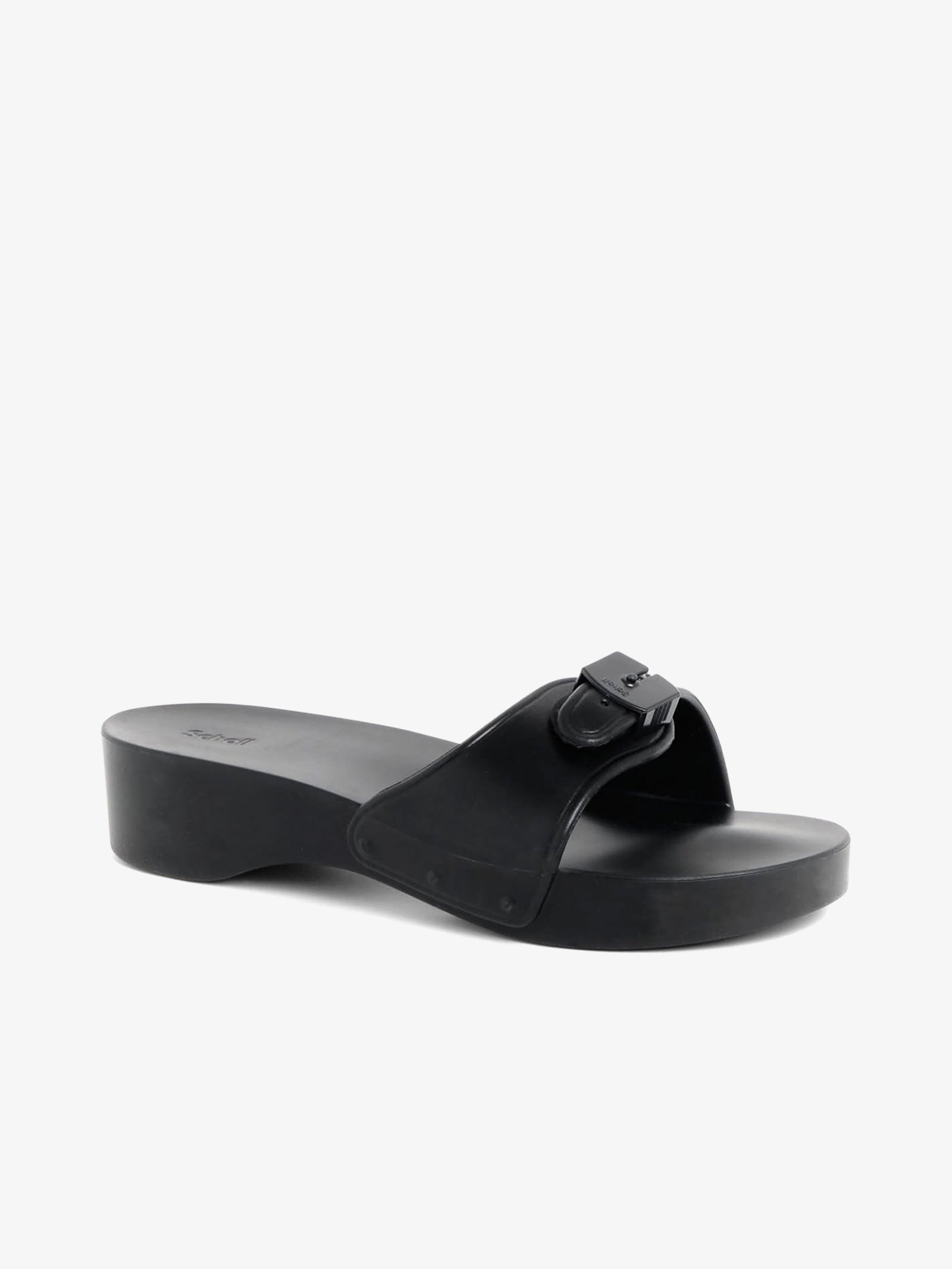 SCHOLL Ciabatte Pescura Heel Aqua Black EVA SL.F314561004 donna gomma nero Vendita Economica
