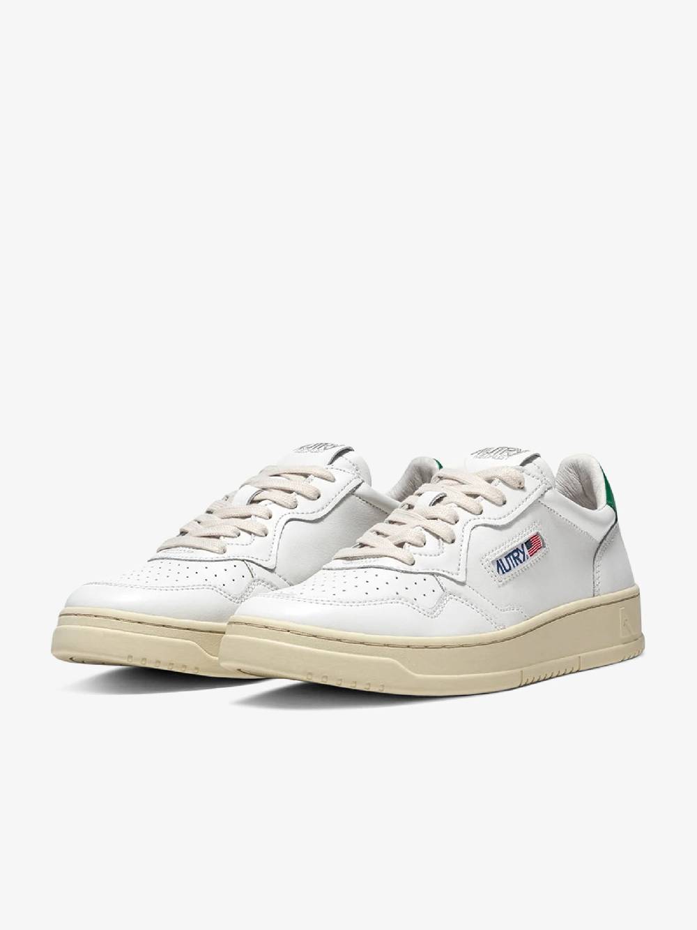 AUTRY Sneakers Medalist Low AULW donna pelle bianco In Saldo