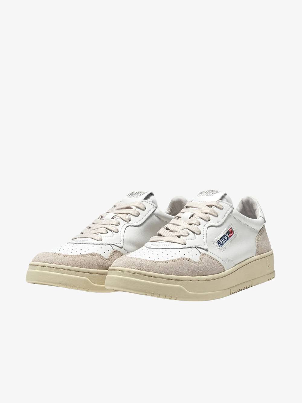 AUTRY Sneakers Medalist Low AULW donna pelle bianco Qualità