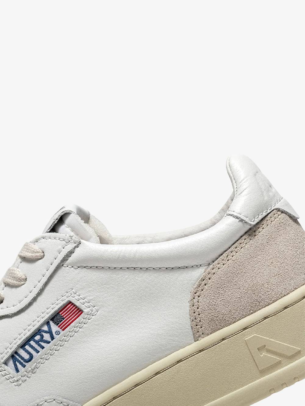 AUTRY Sneakers Medalist Low AULW donna pelle bianco Qualità