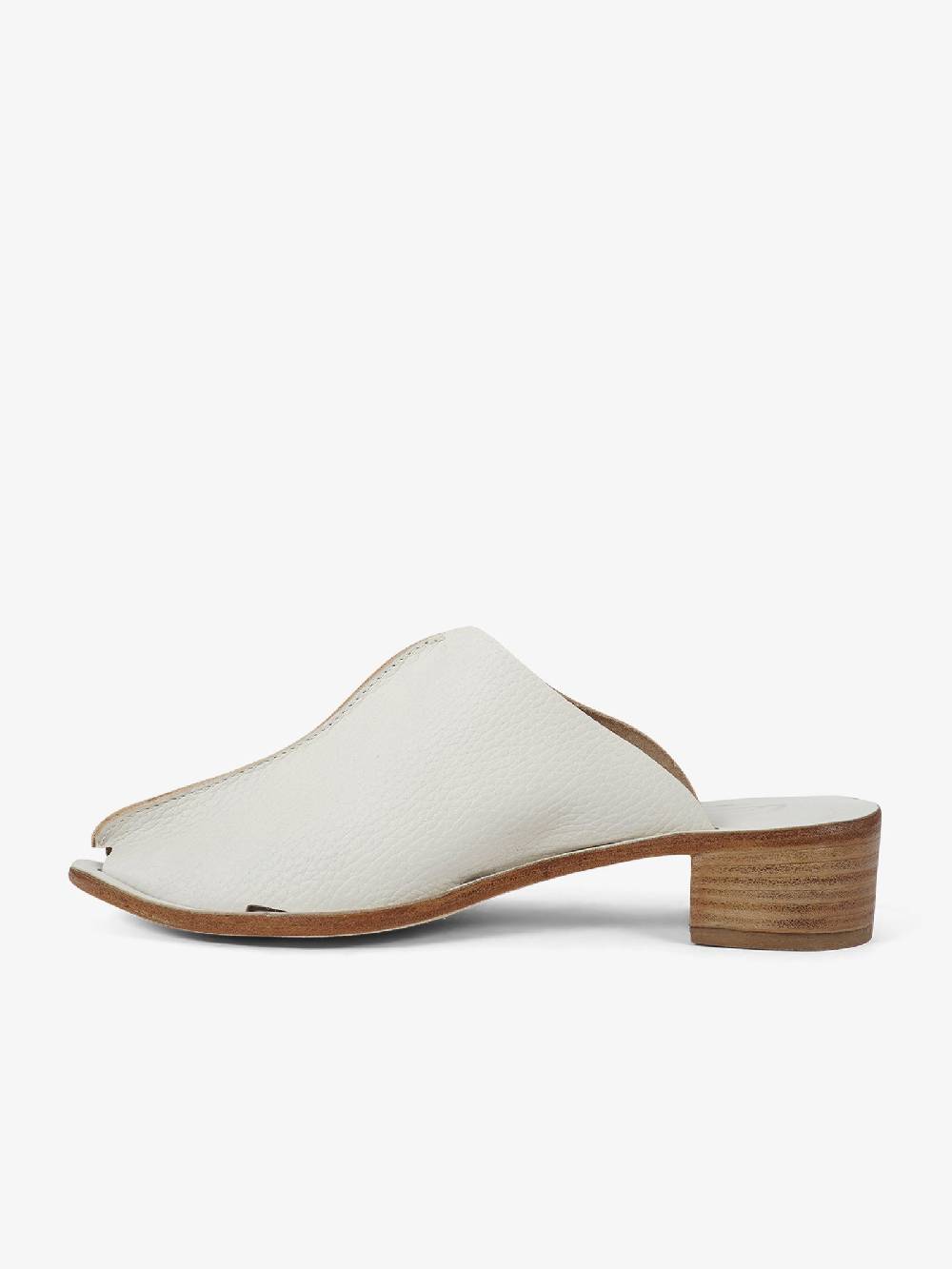 RENATO L'ARTIGIANO Sabot DM50 DM50 donna pelle bianco Spedizione Gratuita