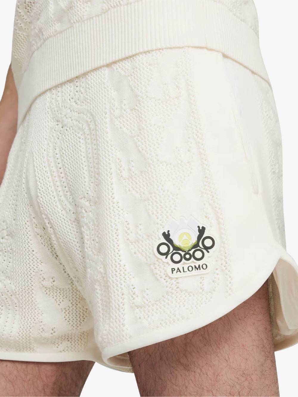PUMA Bermuda PUMA x PALOMO T7 Shorts 625561_ cotone bianco Super sconto