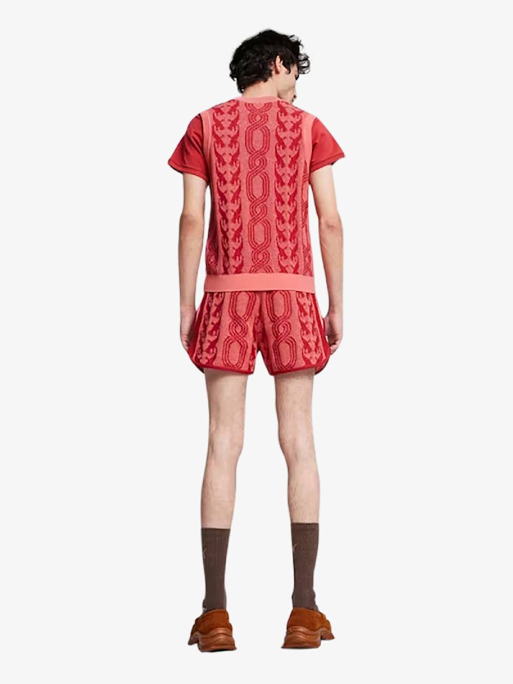 PUMA Bermuda PUMA x PALOMO T7 Shorts 625561_ cotone rosso Soddisfazione Garantita