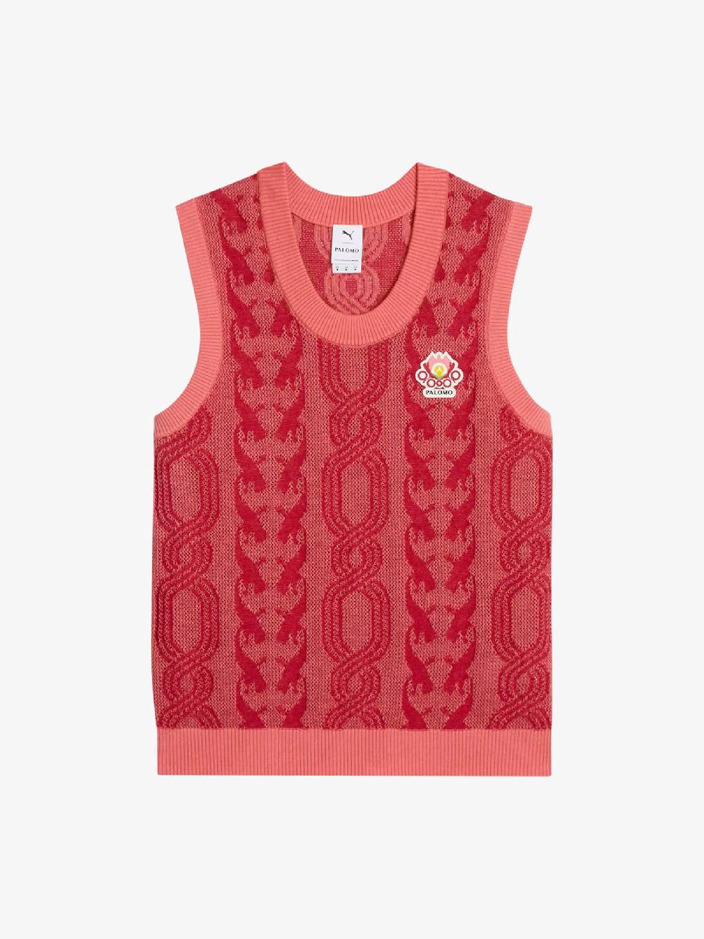 PUMA Top PUMA x PALOMO 625559_ donna cotone rosso