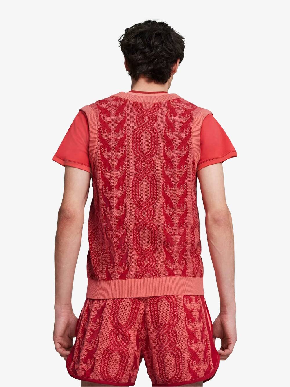 PUMA Top PUMA x PALOMO 625559_ donna cotone rosso Promozione Limitata