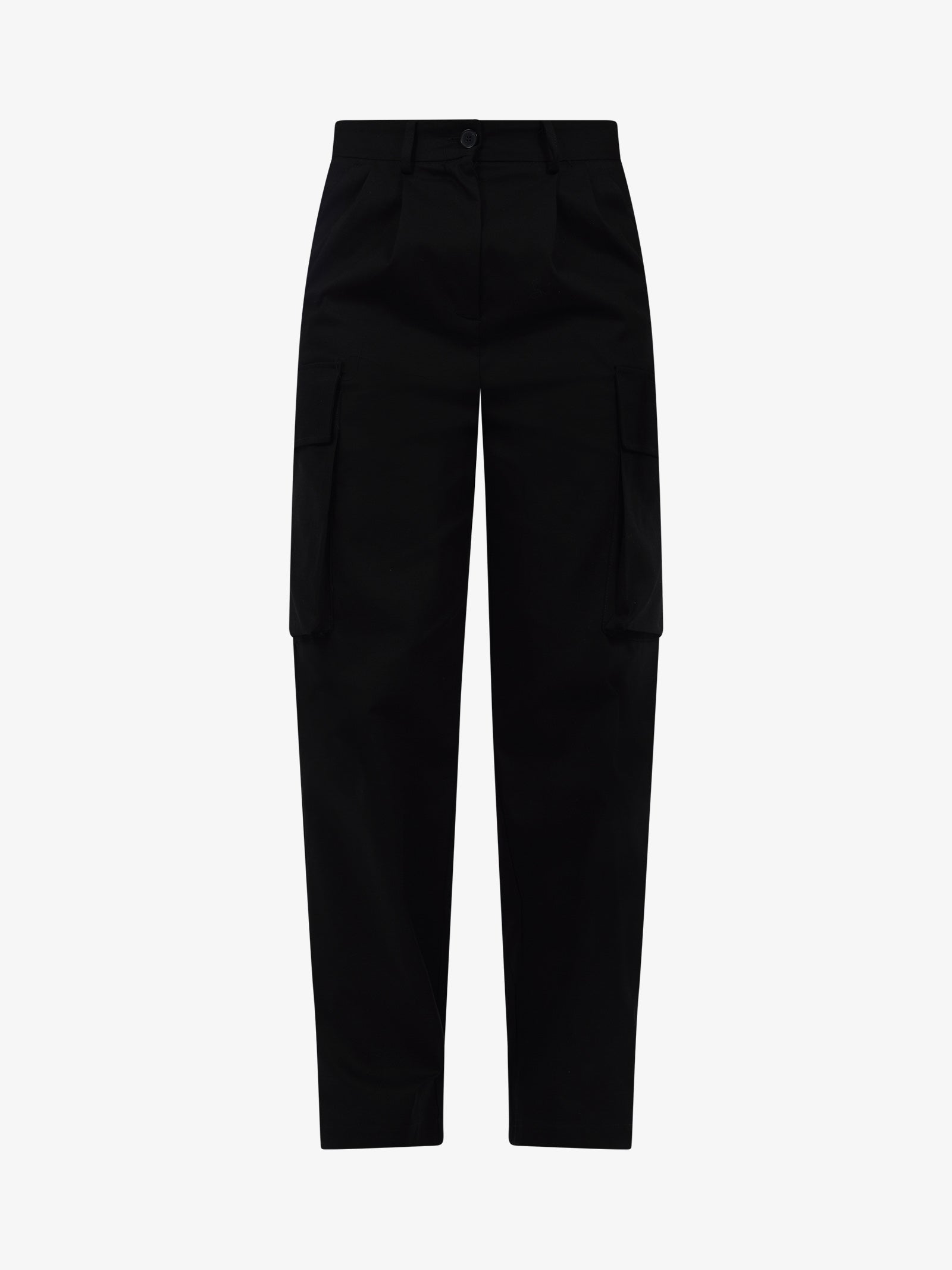 VICOLO Pantalone con tasconi TB0046 donna cotone nero Offerte