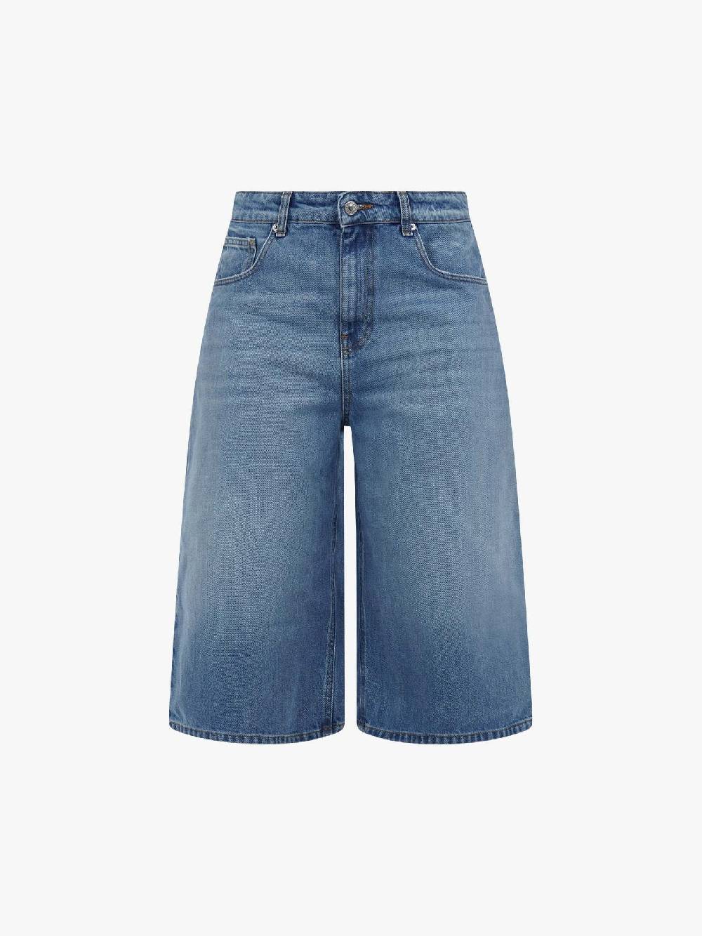 VICOLO Bermuda jeans lungo DB5340 donna cotone denim 2025