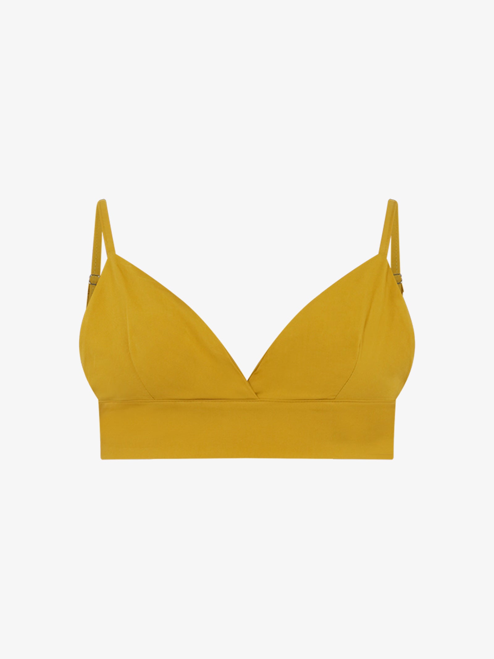 HAVE ONE Top cropped con spalline sottili RMA-L131 donna viscosa giallo Promozione