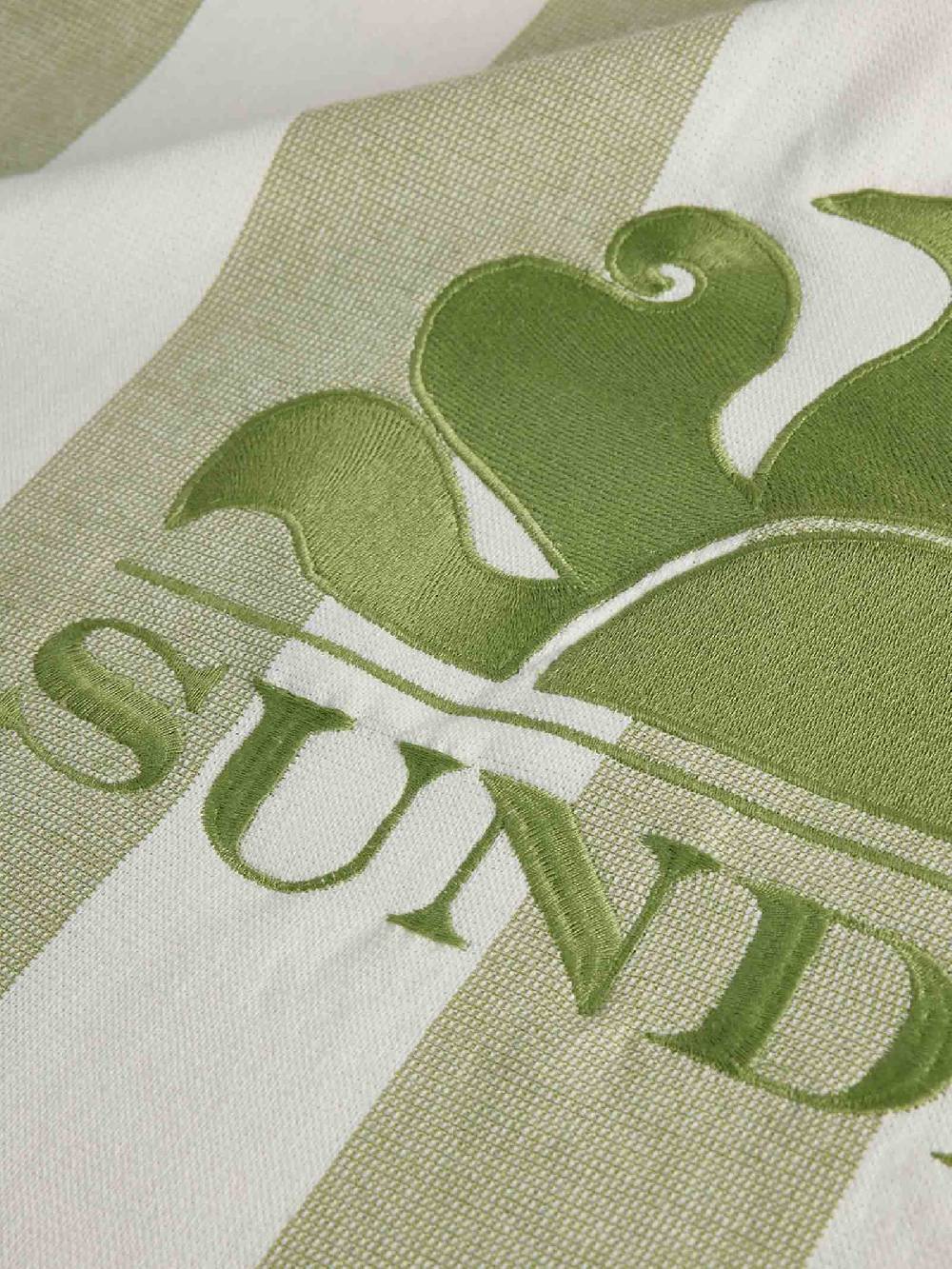 SUNDEK Telo da mare BOULDERS AM321ATC1000 cotone verde Saldi Di Fabbrica