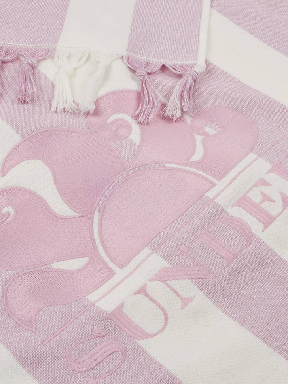 SUNDEK Teli mare jacquard towel unisex rosa I Più Venduti