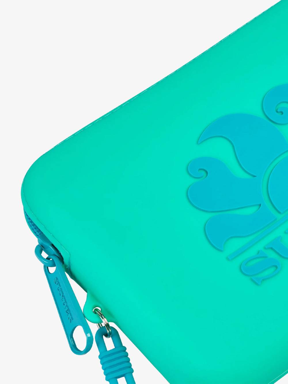 SUNDEK Pochette SMALL NECESSAIRE AW748ABSL100 donna PVC verde Nuova