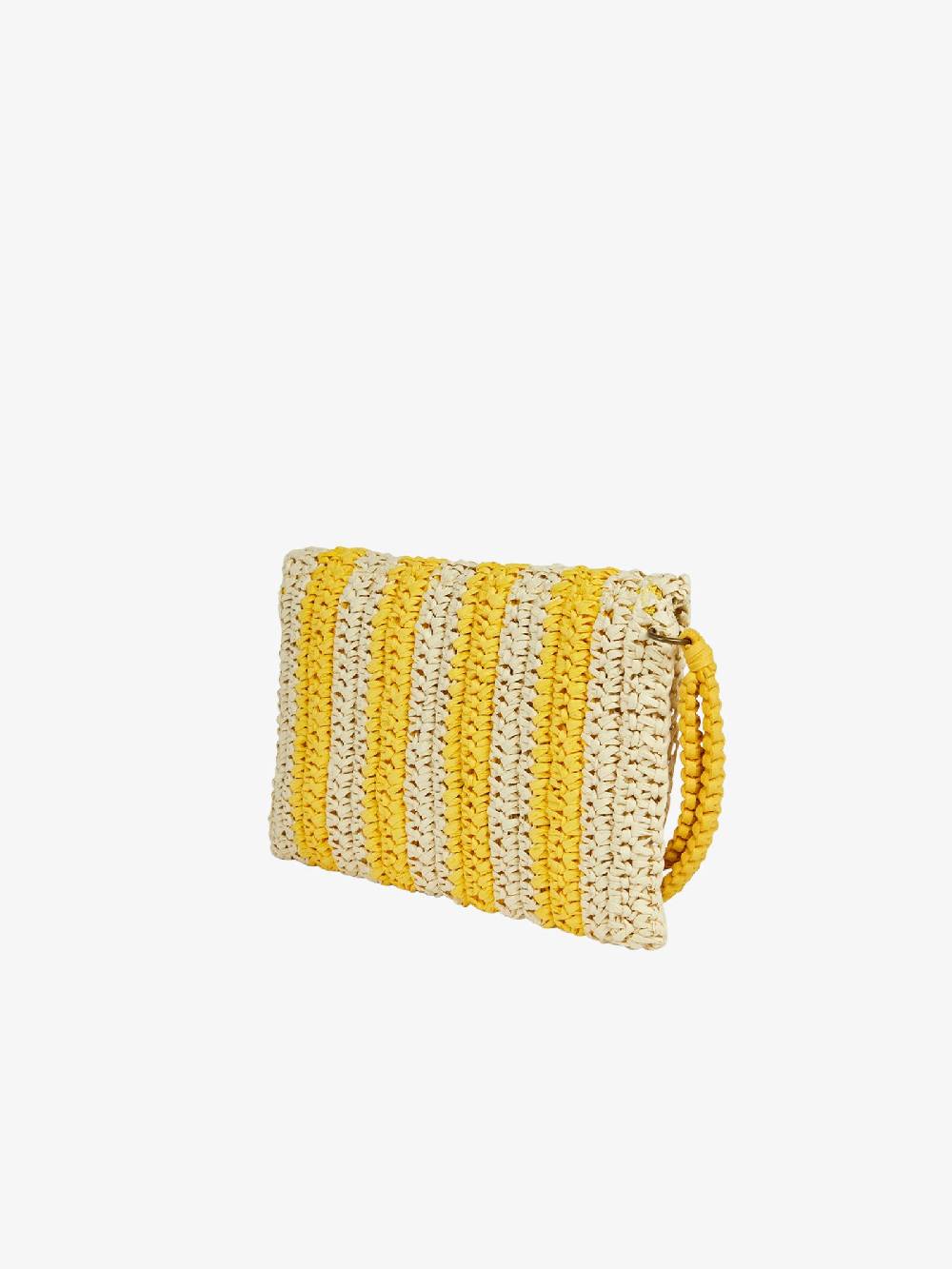 SUNDEK Pochette IZUMI AW742ABPA100 donna giallo Italy
