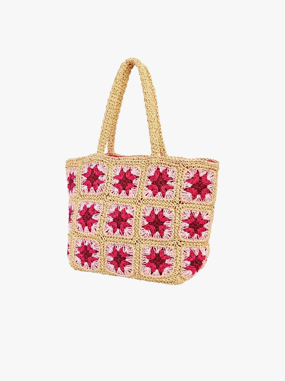 SUNDEK Borsa a mano TERRA PAPER AW745ABPA100 donna beige Qualità