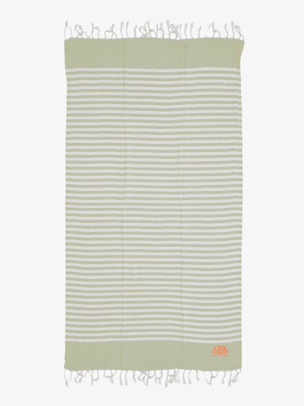 SUNDEK Telo da mare Jacquard Towel unisex verde/bicolore Promozione Limitata