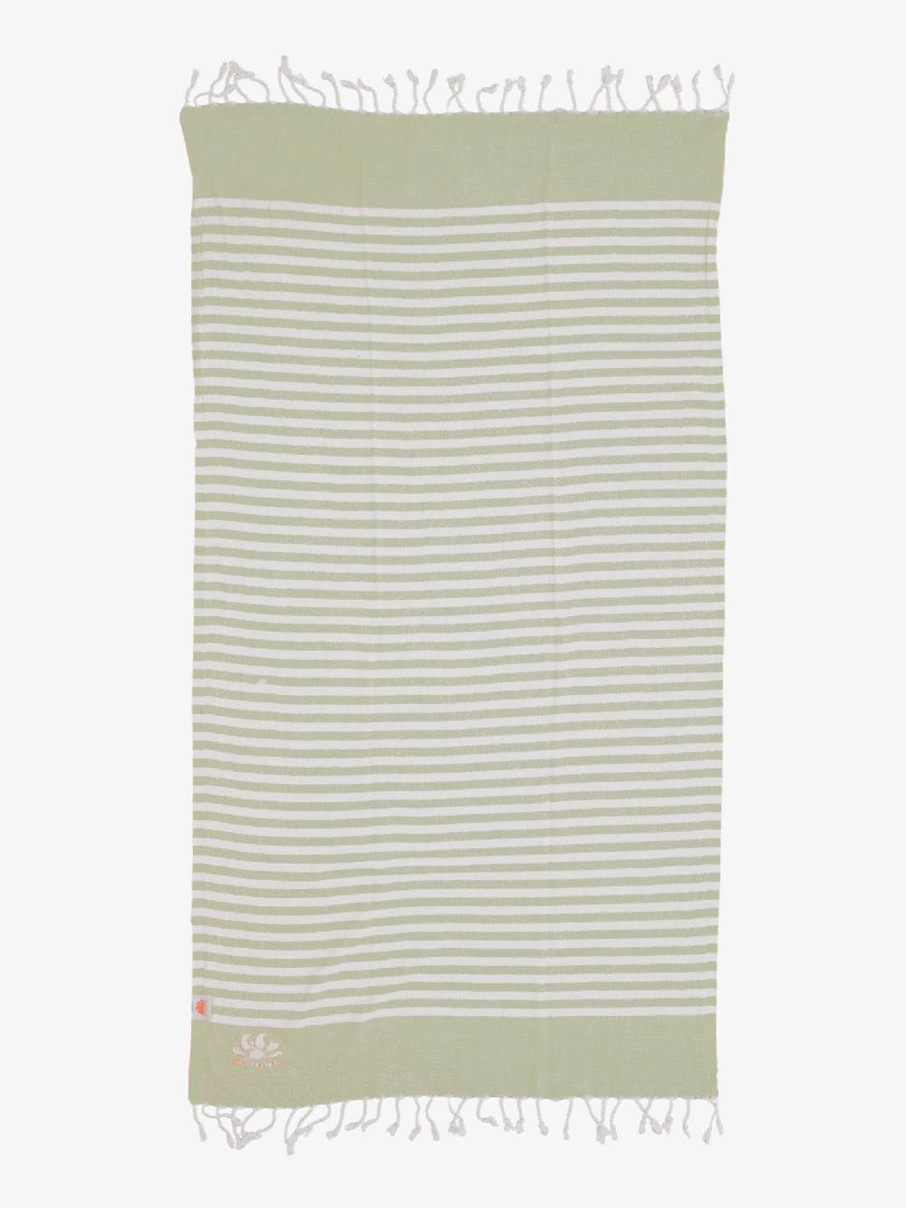 SUNDEK Telo da mare Jacquard Towel unisex verde/bicolore Promozione Limitata