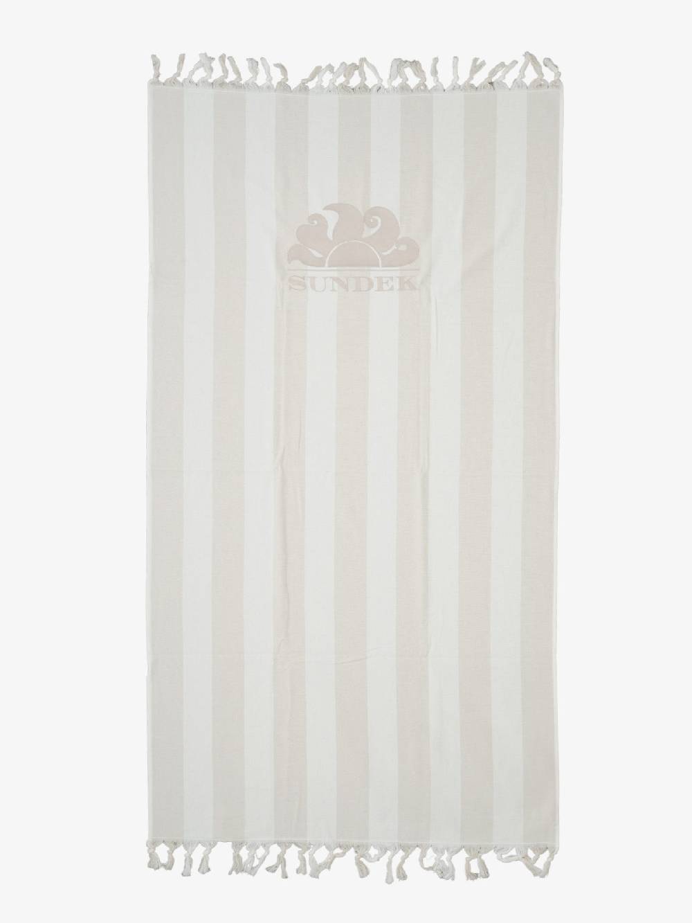 SUNDEK Telo da mare Jacquard Towel unisex verde/bicolore Shopping Online