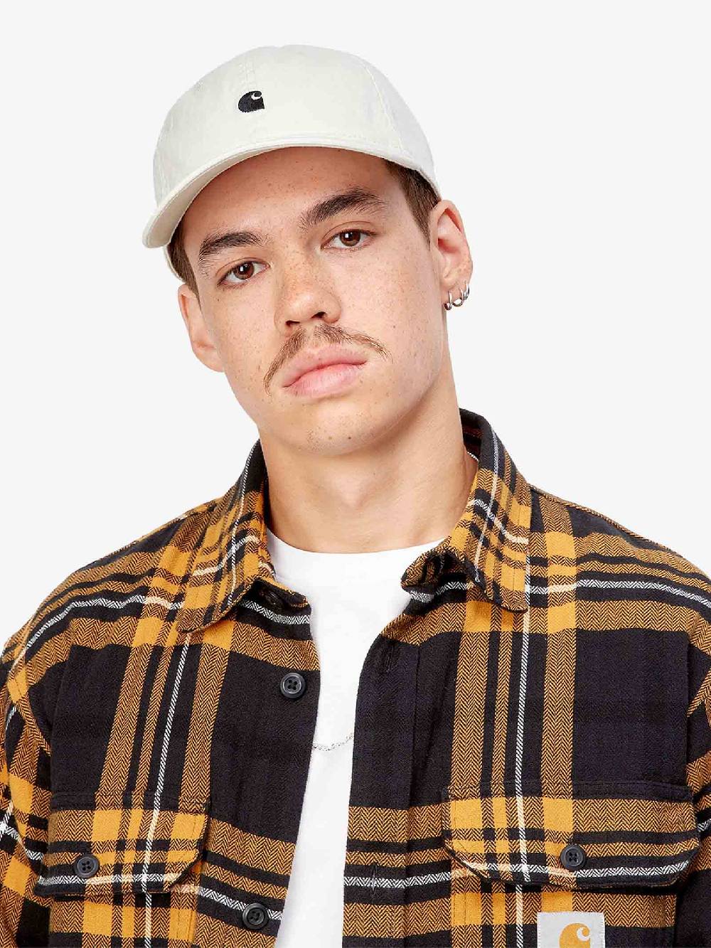 CARHARTT WIP Cappello Madison Logo I023750_0D2_XX nero/bianco Presa