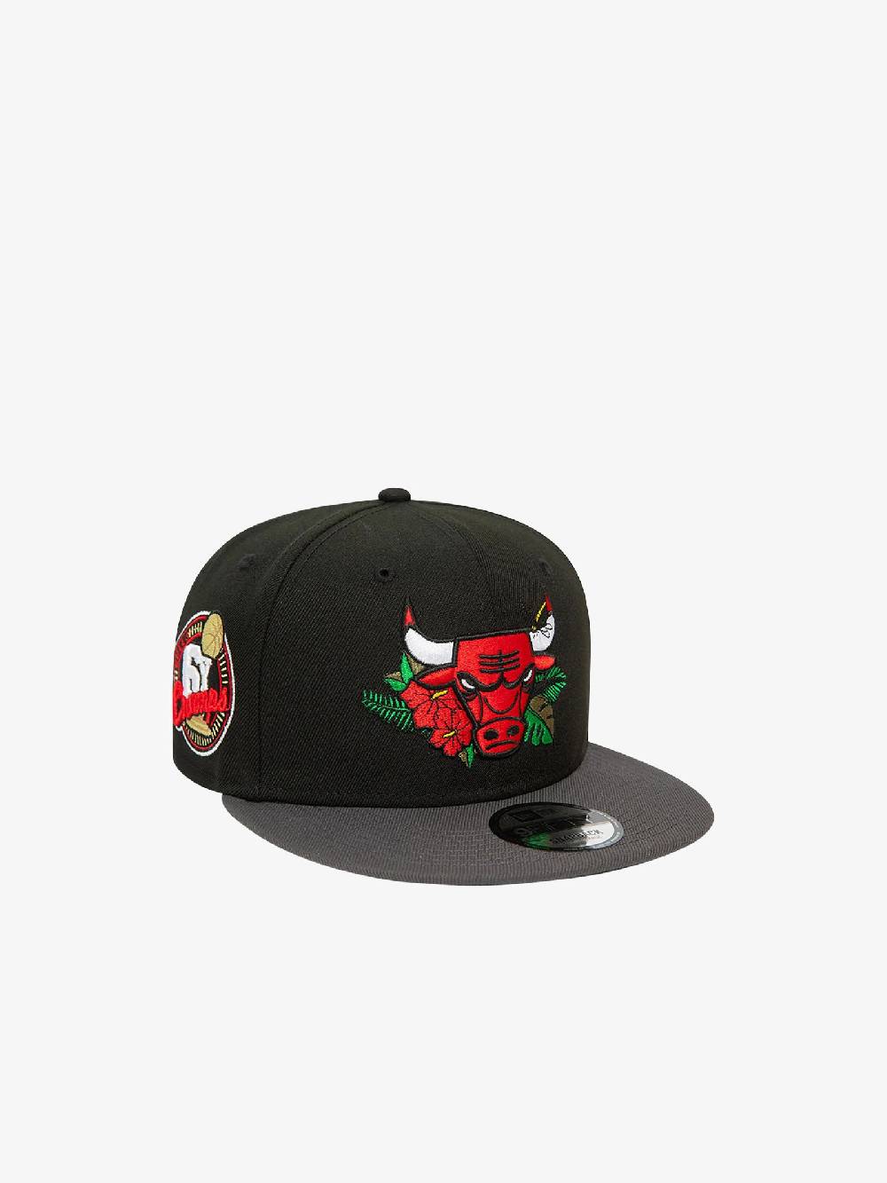 NEW ERA Cappello 9FIFTY Chicago Bulls NBA Floral 60503483 uomo nero In Vendita