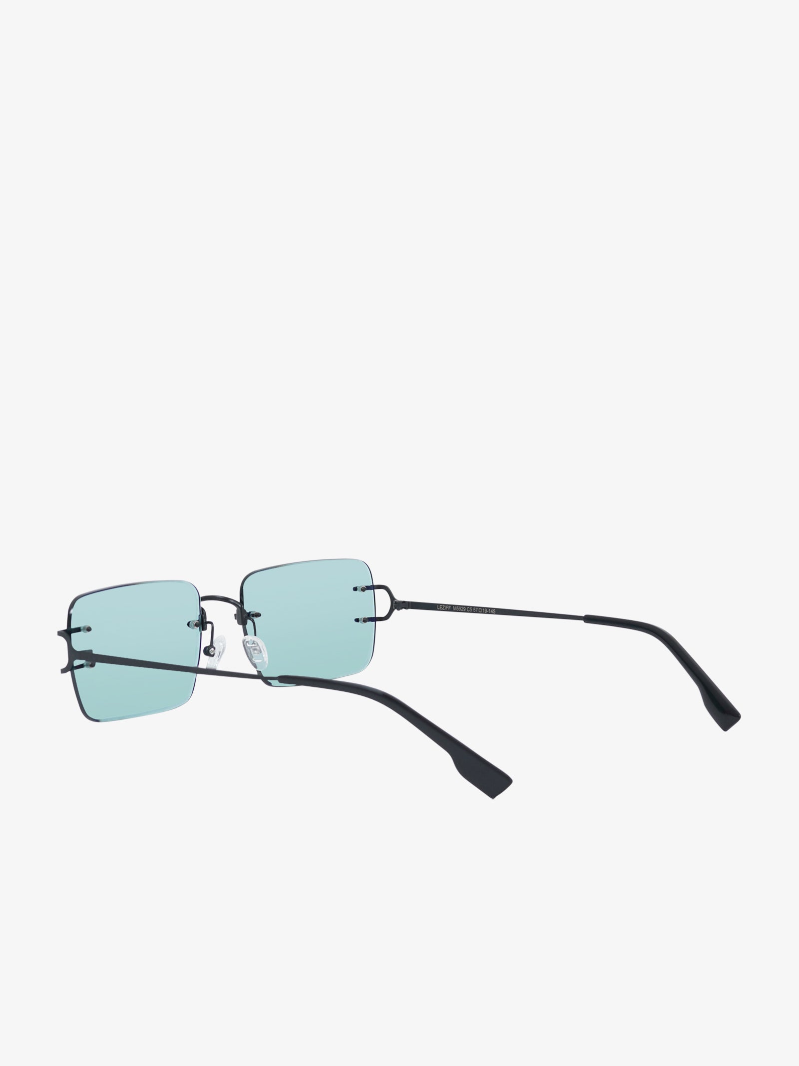 LEZIFF Occhiali da sole M5929 uomo alluminio verde Saldi Di Fabbrica