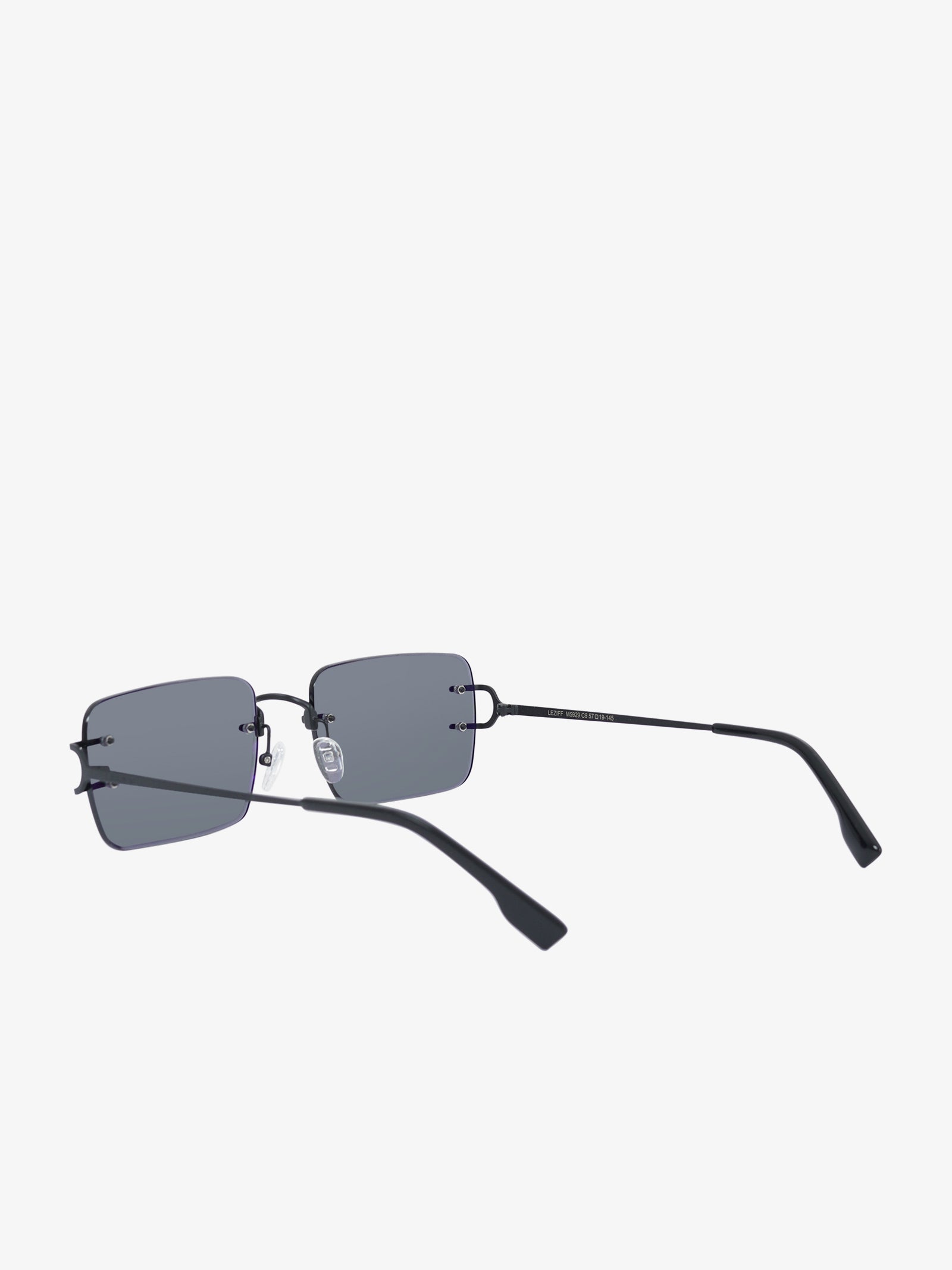 LEZIFF Occhiali da sole M5929 uomo alluminio nero Enormi sconti