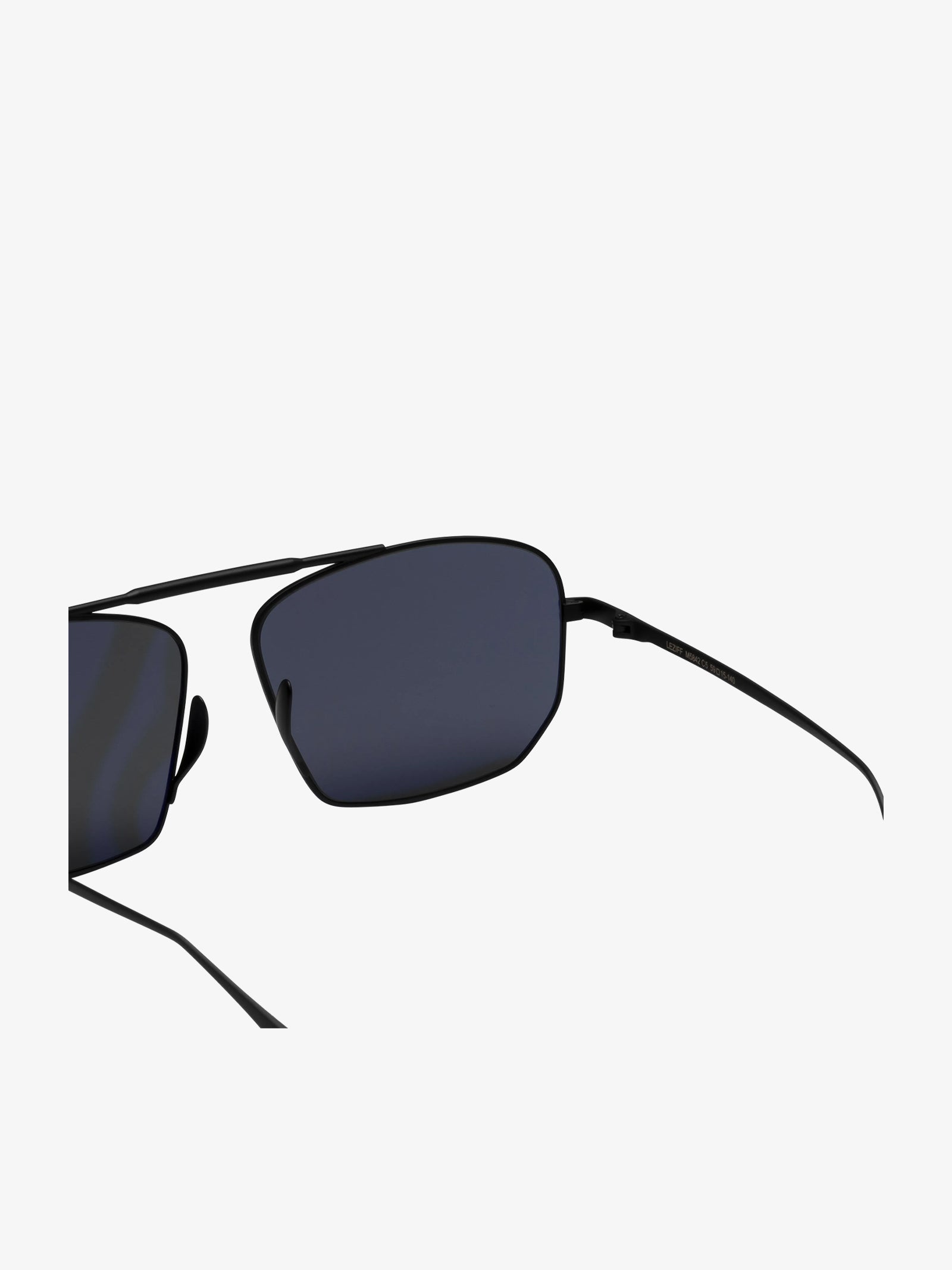 LEZIFF Occhiali da sole ASPEN uomo metallo nero In Saldo