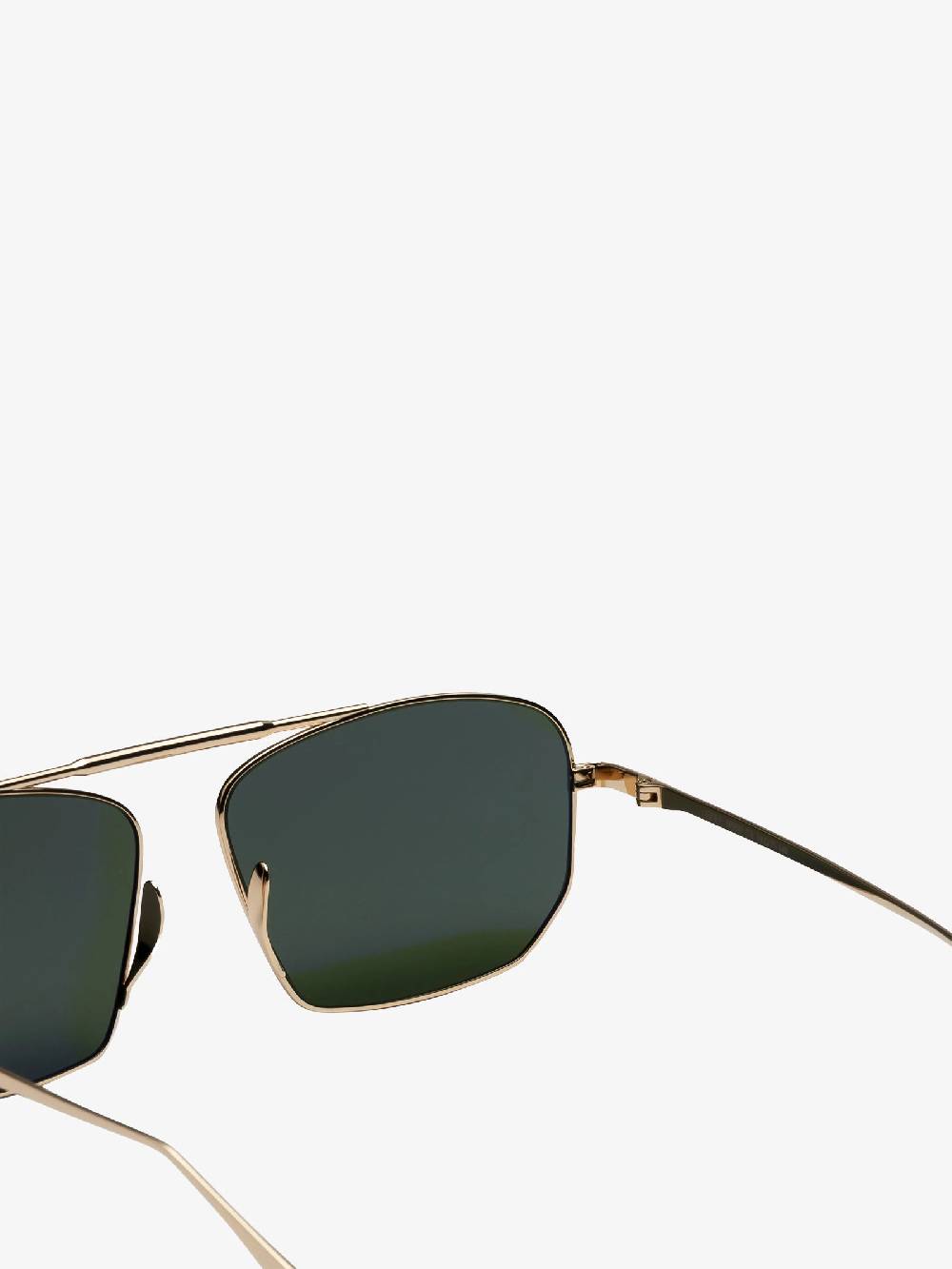 LEZIFF Occhiali da sole ASPEN uomo metallo verde Nuova