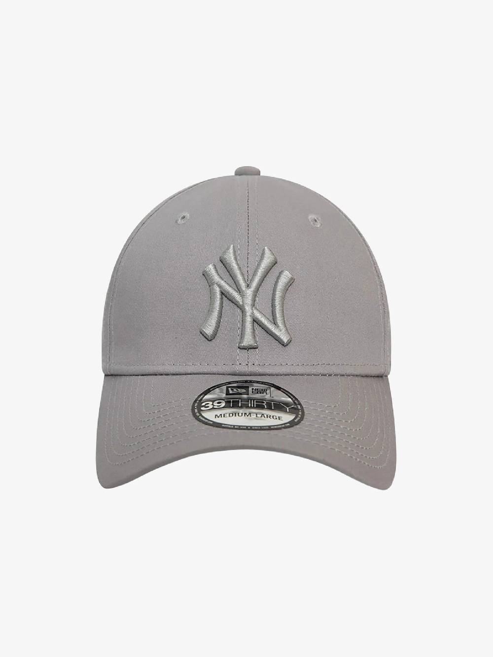 NEW ERA Cappello 39THIRTY New York Yankees League Essential 60503617 cotone grigio In Linea