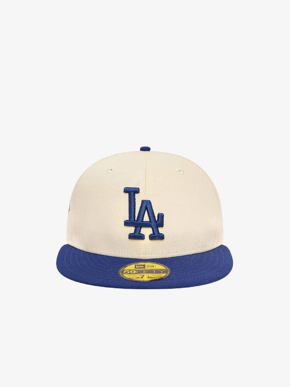 NEW ERA Cappello 59FIFTY LA Dodgers Team Colour 60503444 beige Spedizione Gratuita