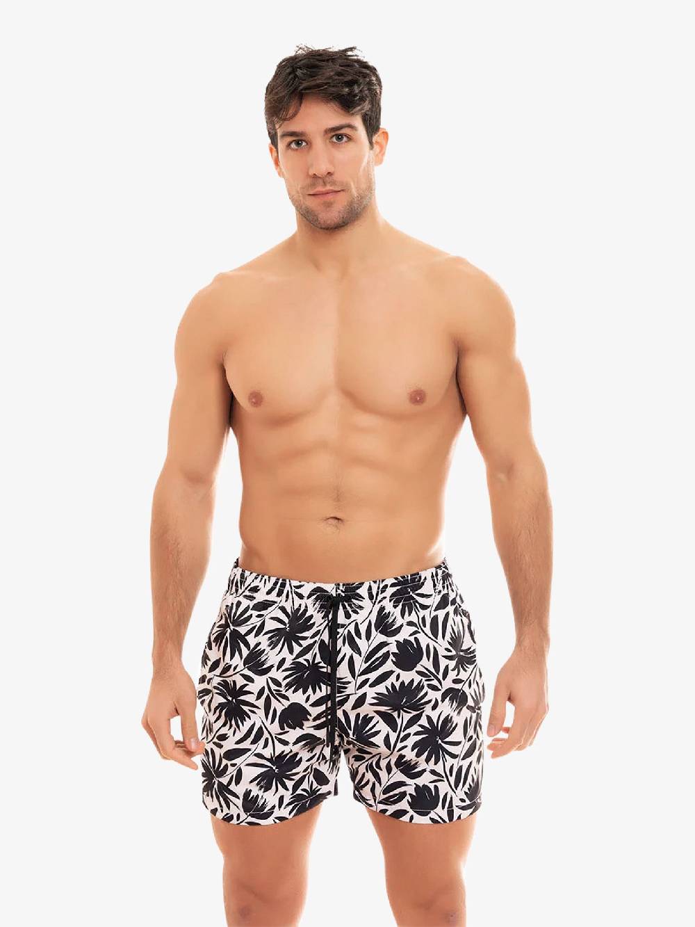 MOVE BEACHWEAR Costume da bagno Boxer Saint Vincent con stampa SVN PRINT 24 uomo nero Presa