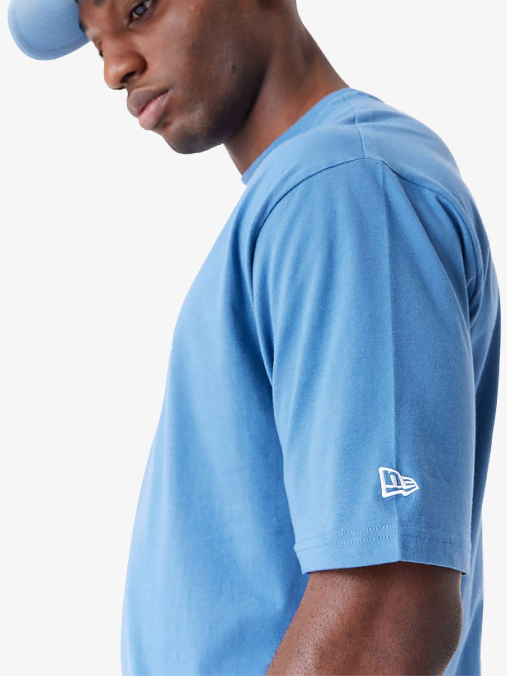 NEW ERA T-shirt Oversize LA Dodgers MLB World Series 60502659 uomo cotone azzurro Offerte