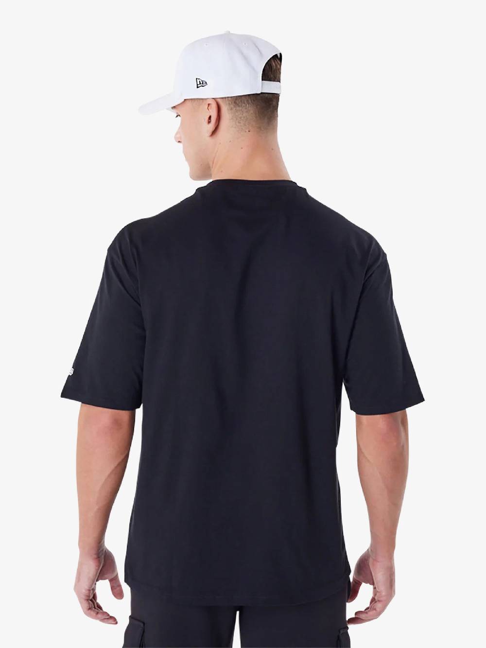 NEW ERA T-shirt Oversize LA Dodgers MLB Essential 60416724 uomo cotone nero Hotsell