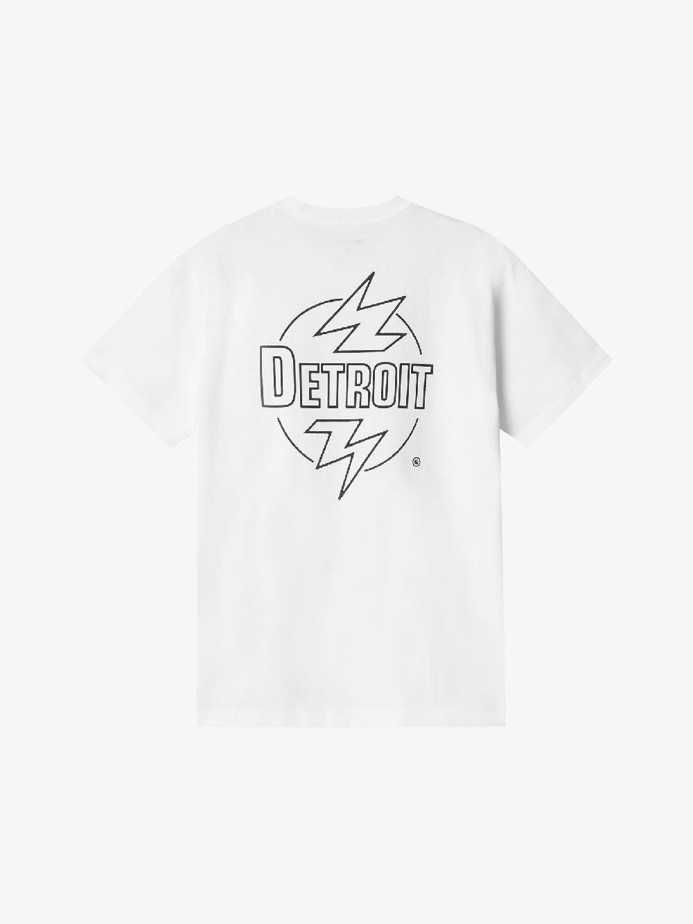 CARHARTT WIP T-shirt S/S Ablaze I033639_ uomo cotone bianco In Saldo