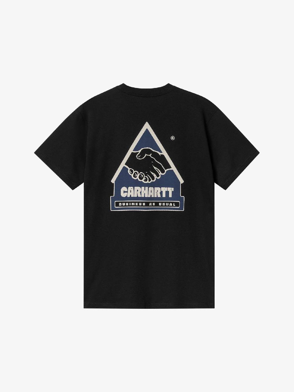 CARHARTT WIP T-shirt S/S Trade I033638_ uomo cotone nero 2025