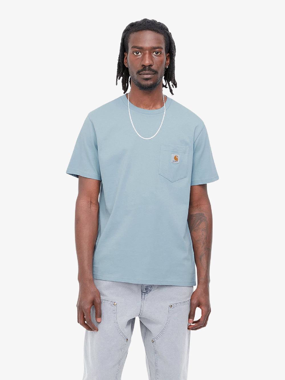 CARHARTT WIP T-Shirt I030434_02_XX uomo bianca Qualità