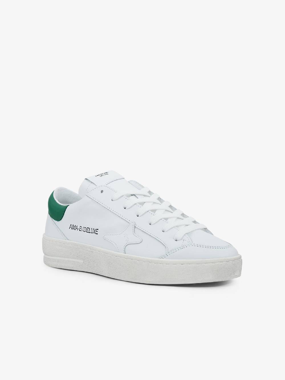 AMA BRAND Sneakers 2778V uomo pelle bianco Sottocosto