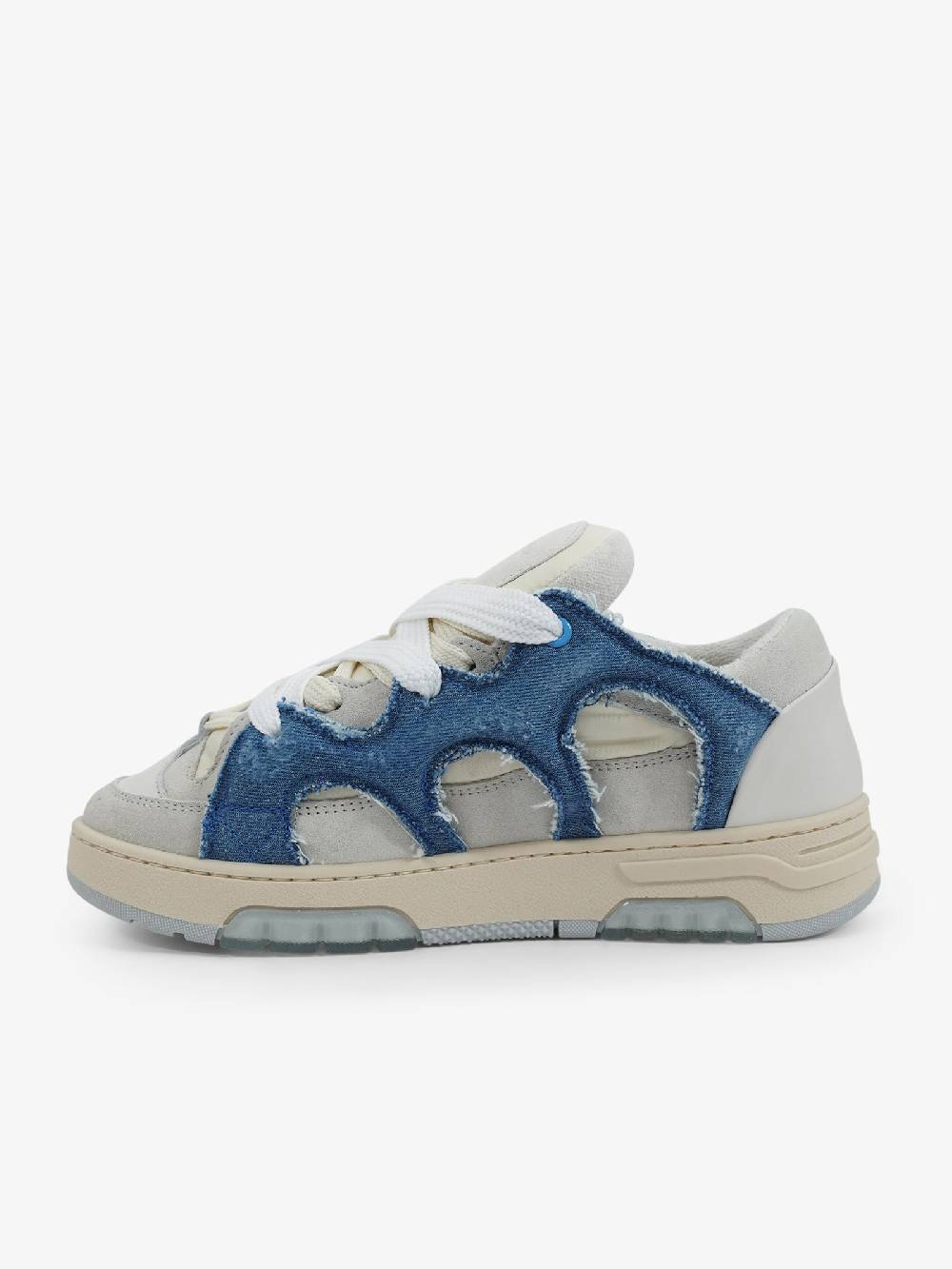 DANILO PAURA Sneakers YU01-S1-SU-AP SANTHA 1 pelle denim Offerta