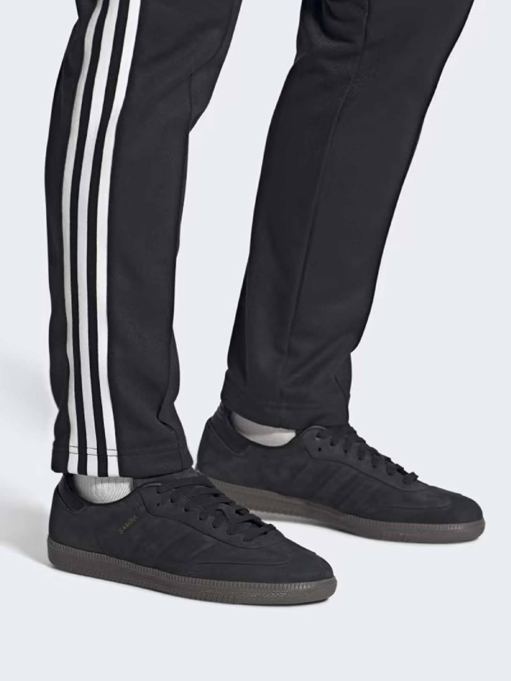 ADIDAS Sneakers SAMBA OG IE3438 uomo pelle nero Grandi sconti