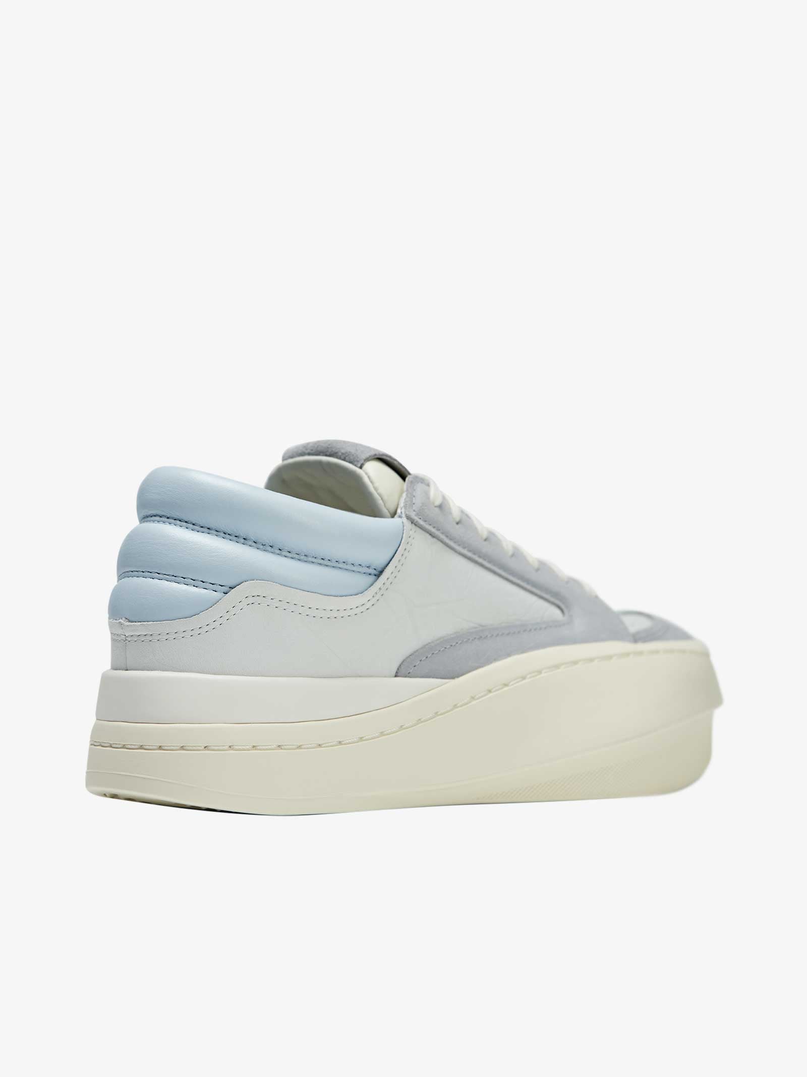 Y-3 Sneakers Centennial Low IG4080 uomo in pelle bianco Saldi Di Fabbrica