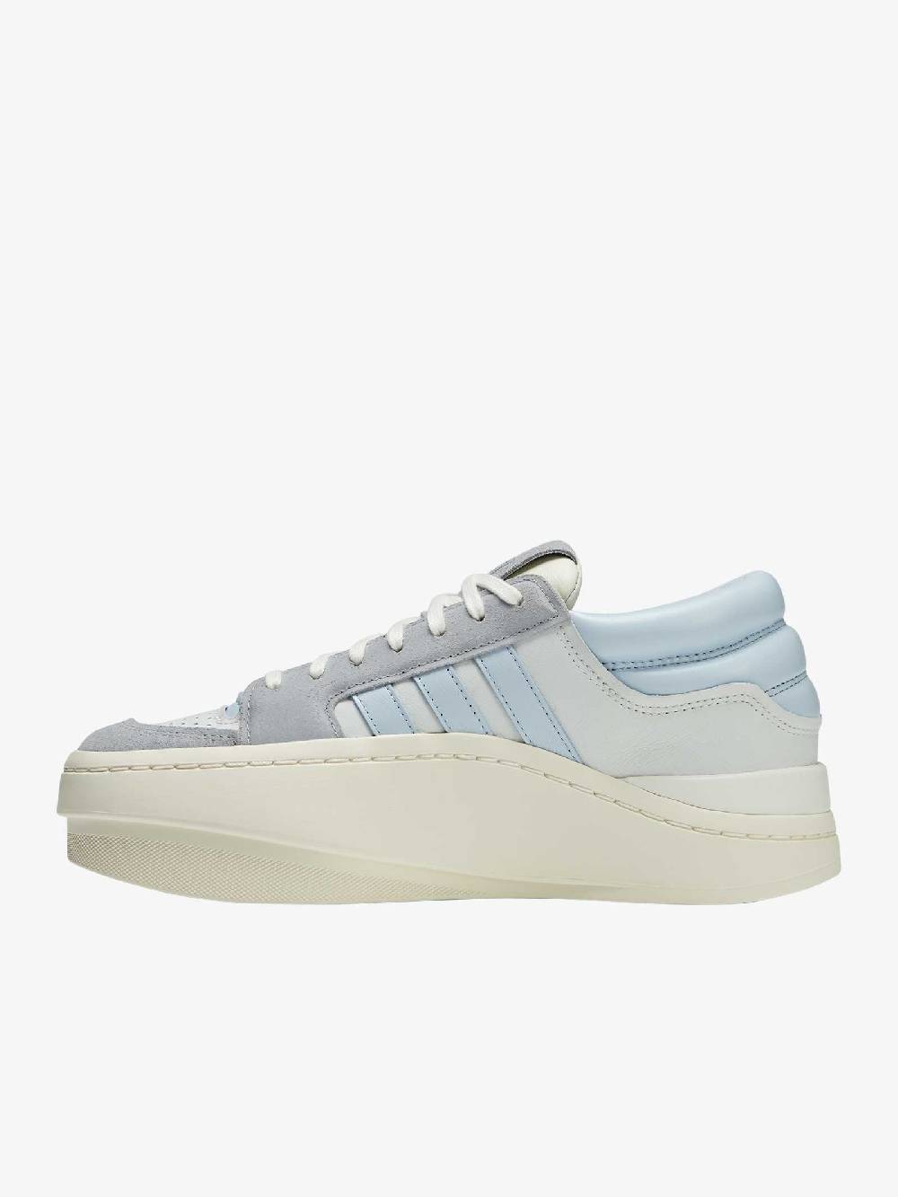 Y-3 Sneakers Centennial Low IG4080 uomo in pelle bianco Saldi Di Fabbrica