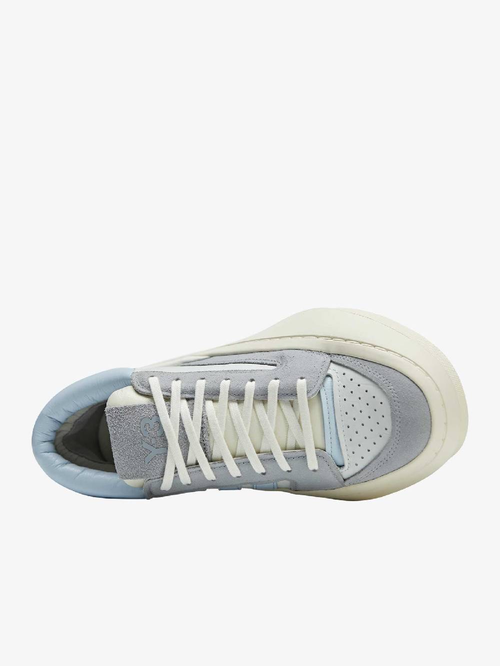 Y-3 Sneakers Centennial Low IG4080 uomo in pelle bianco Saldi Di Fabbrica