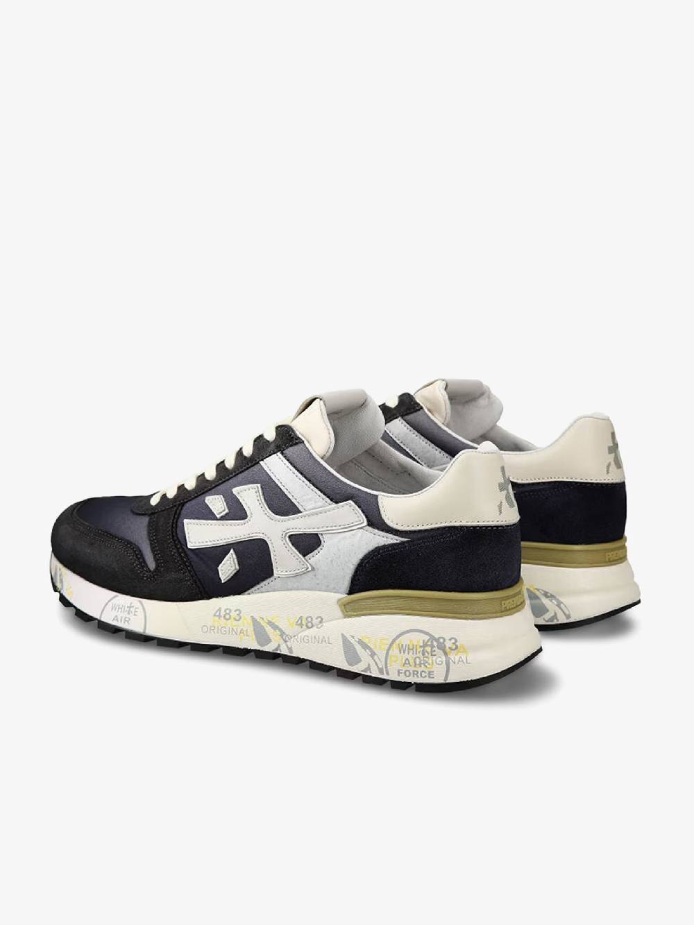 PREMIATA Sneakers MICK 6618 uomo pelle blu I Più Venduti