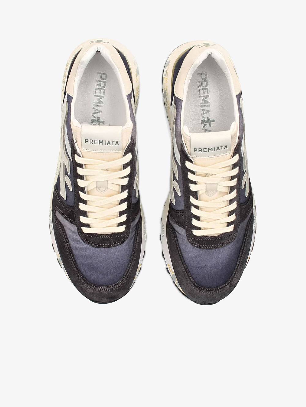 PREMIATA Sneakers MICK 6618 uomo pelle blu I Più Venduti