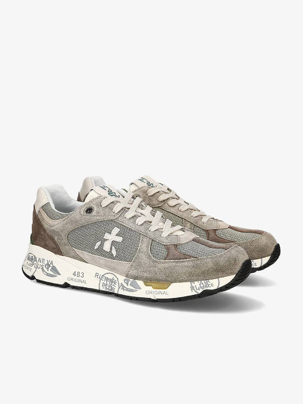 PREMIATA Sneakers MASE 6627 uomo pelle grigio Negozio
