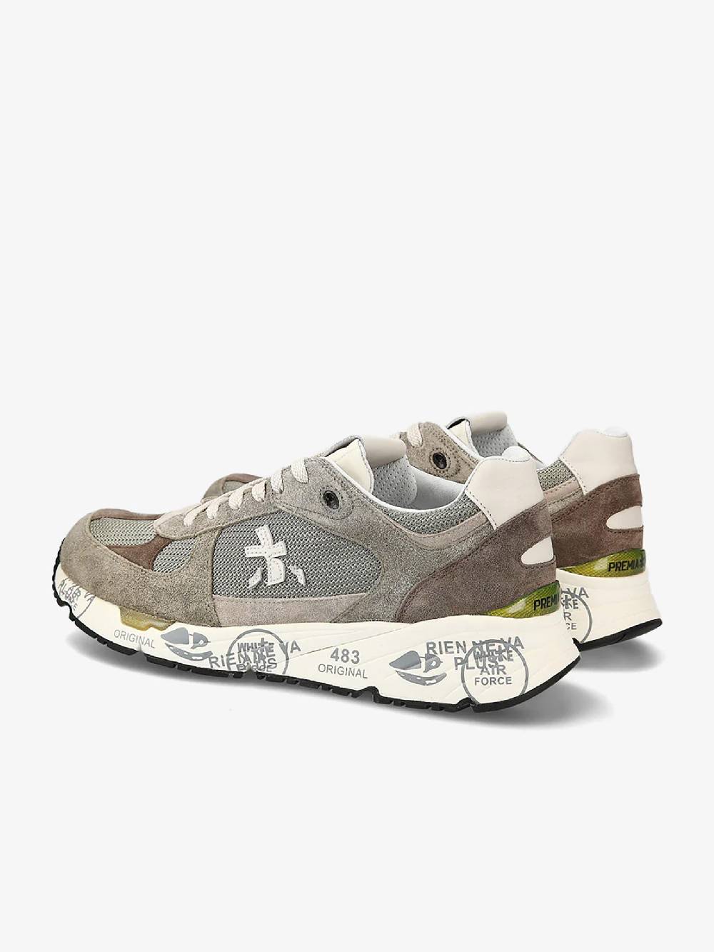 PREMIATA Sneakers MASE 6627 uomo pelle grigio Negozio
